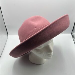 Frank Olive Dusty Rose Pink Church/Kentucky Derby Hat